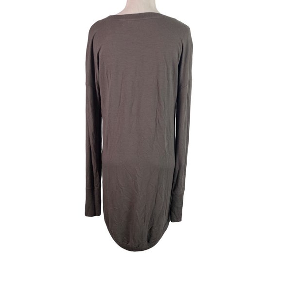 ATHLETA Size Small Recharge Thumb Hole Lounge Tunic Sweatshirt Dress - Picture 5 of 11